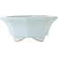 Pot à bonsaï octogonal bleu de Shozan - 130 x 130 x 55 mm