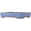 Maceta rectangular azul para bonsái de Yamafusa - 160 x 130 x 30 mm