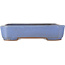 Maceta rectangular azul para bonsái de Yamafusa - 160 x 130 x 30 mm