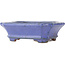 Maceta rectangular azul para bonsái de Hattori - 145 x 110 x 45 mm