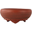 Round unglazed bonsai pot by Bigei - 70 x 70 x 30 mm