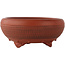 Pot à bonsaï rond non émaillé de Bigei - 70 x 70 x 30 mm