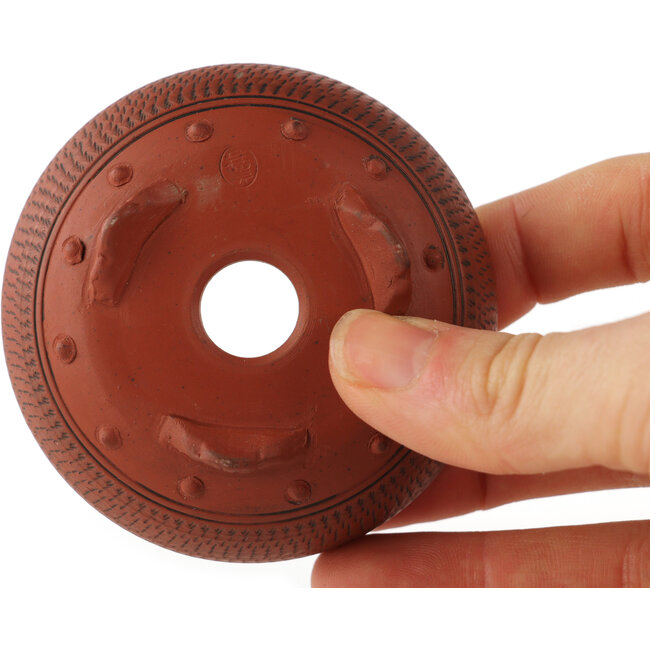 Pot à bonsaï rond non émaillé de Bigei - 70 x 70 x 30 mm