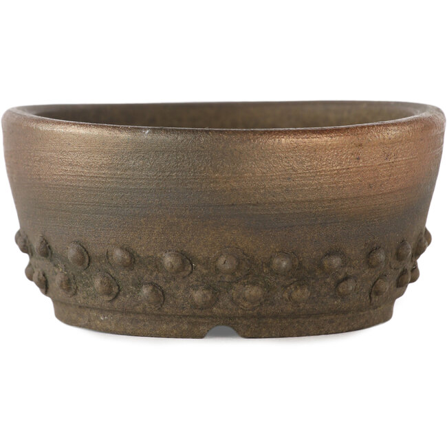 Pot à bonsaï rond non émaillé - 90 x 90 x 40 mm