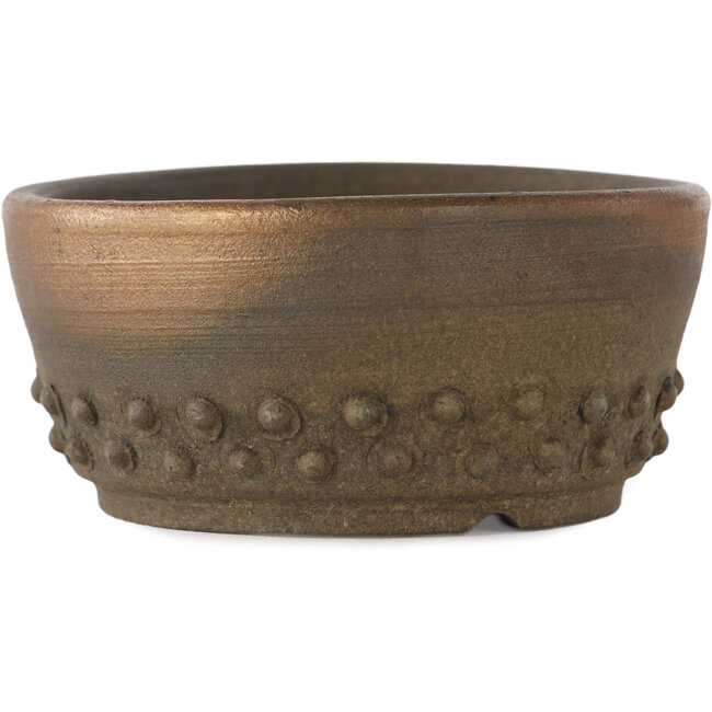 Pot à bonsaï rond non émaillé - 90 x 90 x 40 mm