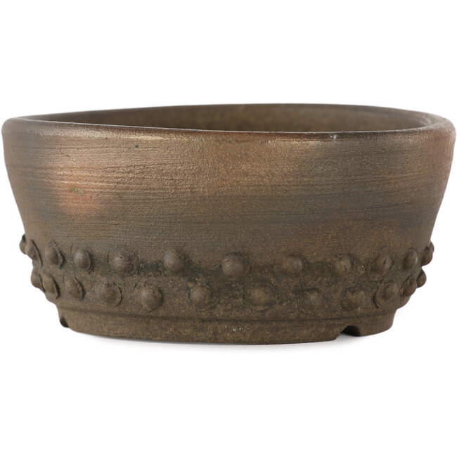 Pot à bonsaï rond non émaillé - 90 x 90 x 40 mm