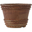 Ronde ongeglazuurde bonsaipot - 110 x 110 x 80 mm