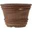 Vaso bonsai rotondo non smaltato - 110 x 110 x 80 mm