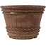 Ronde ongeglazuurde bonsaipot - 110 x 110 x 80 mm