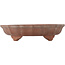 Pot à bonsaï Lotus non émaillé - 150 x 150 x 35 mm
