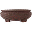 Runder unglasierter Bonsai-Topf von Bigei - 150 x 150 x 55 mm
