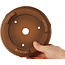 Round unglazed bonsai pot by Bigei - 155 x 155 x 45 mm