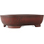 Maceta rectangular sin esmaltar para bonsái de Bigei - 193 x 150 x 50 mm