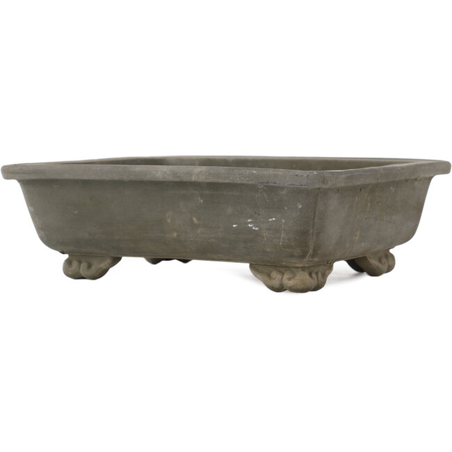 Pot à bonsaï rectangulaire non émaillé - 202 x 160 x 60 mm