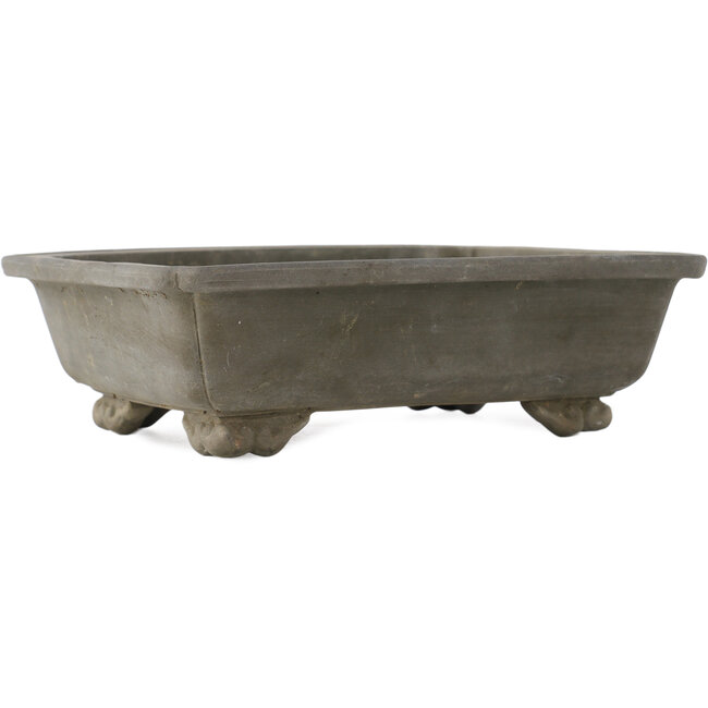 Pot à bonsaï rectangulaire non émaillé - 202 x 160 x 60 mm