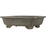 Rectangular unglazed bonsai pot - 202 x 160 x 60 mm