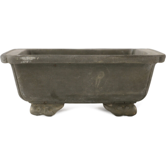 Pot à bonsaï rectangulaire non émaillé - 202 x 160 x 60 mm