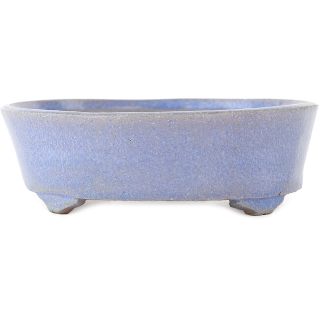 Vaso bonsai ovale blu di Fuka - 210 x 165 x 50 mm