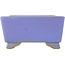 Pot à bonsaï carré bleu par Ikkou - 145 x 145 x 70 mm