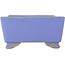 Pot à bonsaï carré bleu par Ikkou - 145 x 145 x 70 mm