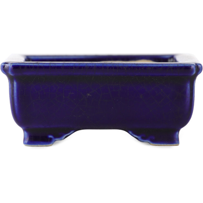 Vaso bonsai rettangolare blu - 75 x 55 x 32 mm