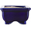 Maceta rectangular azul para bonsái - 75 x 55 x 32 mm