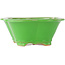 Pot à bonsaï vert Mokko par Eime Yozan - 200 x 180 x 80 mm