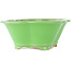 Pot à bonsaï vert Mokko par Eime Yozan - 200 x 185 x 80 mm