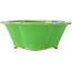 Pot à bonsaï vert Mokko par Eime Yozan - 200 x 180 x 80 mm