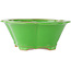 Pot à bonsaï vert Mokko par Eime Yozan - 200 x 180 x 80 mm