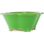 Pot à bonsaï vert Mokko par Eime Yozan - 200 x 180 x 80 mm