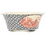 Pot à bonsaï rond multicolore de Echizen - 190 x 190 x 73 mm