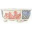 Mokko multicolor bonsai pot by Echizen - 137 x 108 x 48 mm