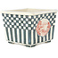 Square multicolor bonsai pot by Echizen - 140 x 140 x 110 mm