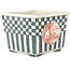 Pot à bonsaï carré multicolore de Echizen - 140 x 140 x 110 mm