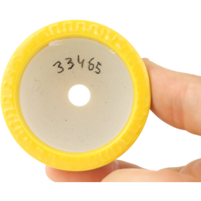 Vaso bonsai rotondo giallo multicolore di Syoami - 50 x 50 x 27 mm