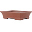 Maceta rectangular sin esmaltar para bonsái de Shibakatsu - 190 x 142 x 50 mm