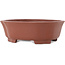 Mokko unglasierter Bonsai-Topf von Shibakatsu - 187 x 160 x 63 mm