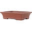 Maceta rectangular sin esmaltar para bonsái de Shibakatsu - 193 x 146 x 50 mm