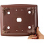 Maceta rectangular sin esmaltar para bonsái de Shibakatsu - 195 x 165 x 59 mm