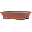 Maceta rectangular sin esmaltar para bonsái de Shibakatsu - 193 x 146 x 50 mm