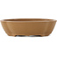 Mokko unglasierter Bonsai-Topf von Shibakatsu - 187 x 170 x 43 mm