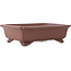 Maceta rectangular sin esmaltar para bonsái de Shibakatsu - 185 x 150 x 55 mm