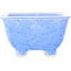 Pot à bonsaï carré bleu de Heian Kosen - 135 x 135 x 80 mm