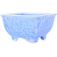 Pot à bonsaï carré bleu de Heian Kosen - 135 x 135 x 80 mm