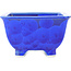 Pot à bonsaï carré bleu foncé de Heian Kosen - 135 x 135 x 80 mm