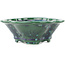 Maceta para bonsái Mokko verde y azul de Heian Kosen - 170 x 160 x 57 mm