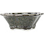 Vaso bonsai multicolore marrone Mokko di Heian Kosen - 155 x 137 x 55 mm