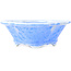 Mokko blue bonsai pot by Heian Kosen - 155 x 137 x 55 mm