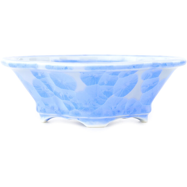 Maceta para bonsái azul Mokko de Heian Kosen - 155 x 137 x 55 mm